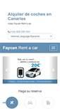 Mobile Screenshot of faycan.es